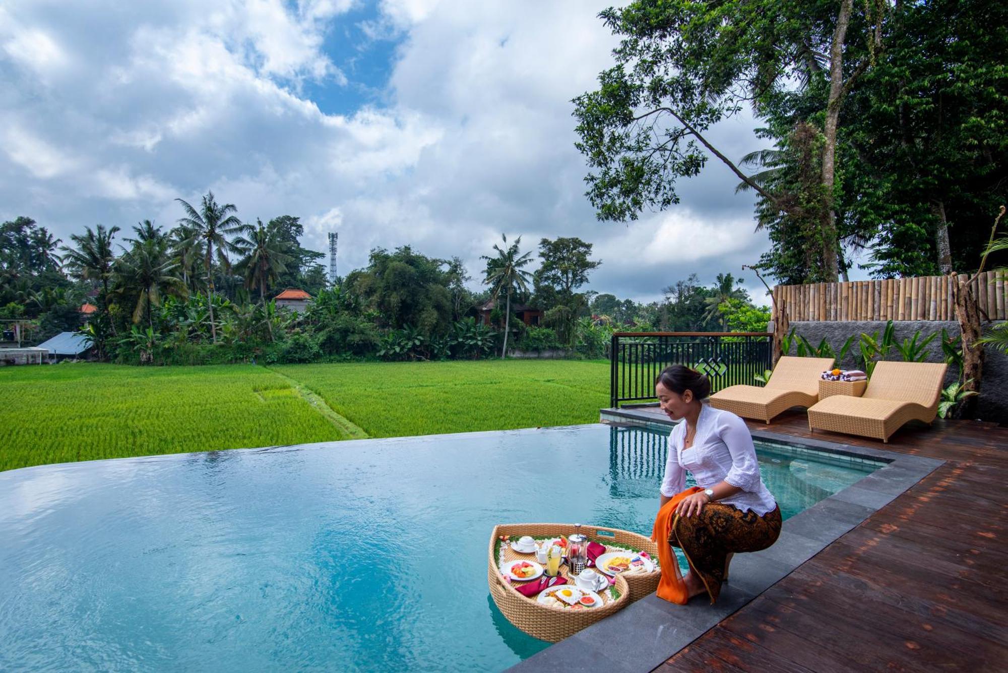 Jatining Ubud Villa & Spa Экстерьер фото